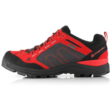 Calzado de senderismo Alpine Pro Derry negro/rojo