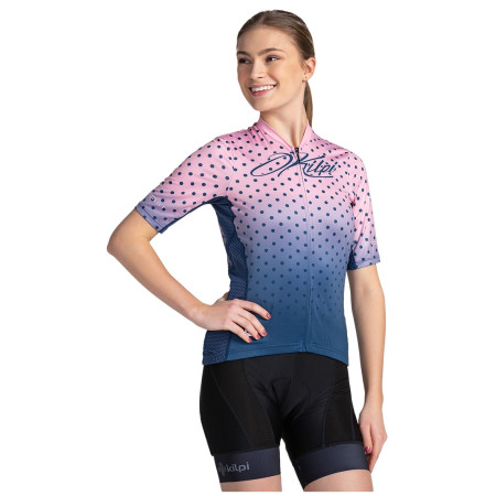 Camiseta de ciclismo para mujer Kilpi Ritael rosa/azul light pink