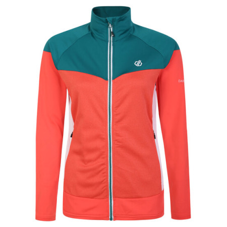 Sudadera de mujer Dare 2b Elation IICoreStr rojo/azul NeonPch/Frtn (J7Y)