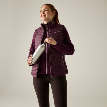 Chaleco de mujer Regatta Womens Leedre Hybrid B/W