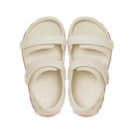 Sandalias para niños Crocs Crocband Cruiser Glow Confetti Band Sandal Summit White/Guava