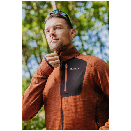 Sudadera de hombre MOOA Nyore Grid 220