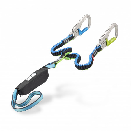 Absorbedor de energía Ocún Via Ferrata Torq 2 (2018) negro/azul