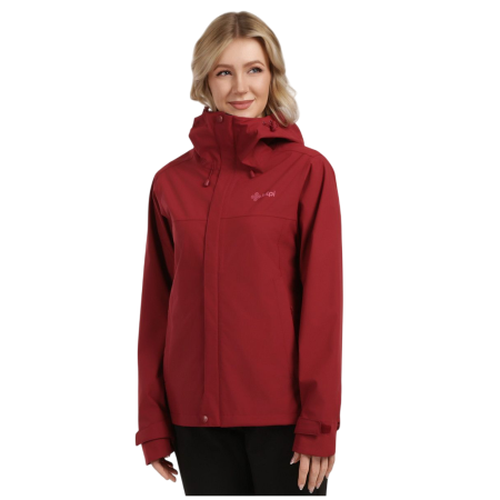 Chaqueta impermeable para mujer Kilpi Montana-W rojo DRD
