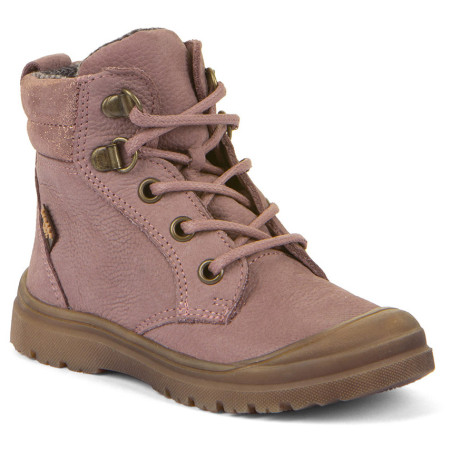 Botas de invierno para niños Froddo Tylas Tex Laces Dark Pink rosa/violeta dark pink