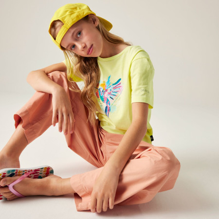 Camiseta para niños Dare 2b Trailbazer III Tee Wax Yellow