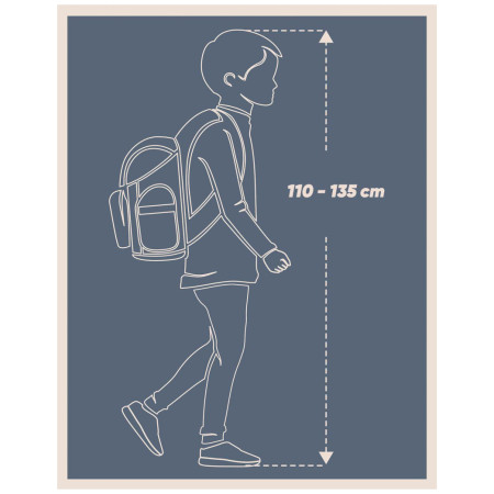 Mochila escolar Baagl Airy