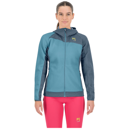 Sudadera de mujer Karpos Averau W Full-Zip Hoodie Fleece