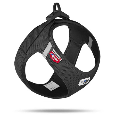 Arnés para perro Curli Vest Clasp Air-Mesh negro Black