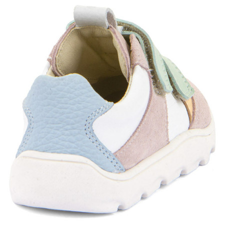 Zapatillas para niños Froddo Barefoot zeru spring White/Pink