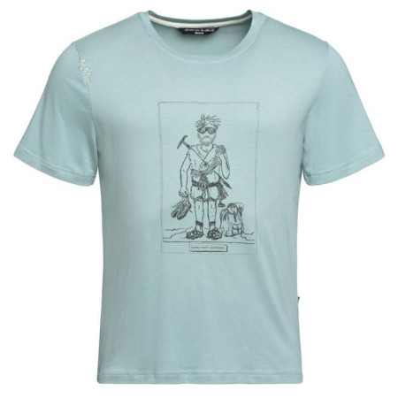 Camiseta de hombre Chillaz Homo Mons Ascendere azul claro arctic