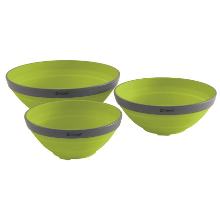 Juego de boles Outwell Collaps Bowl Set verde LimeGreen