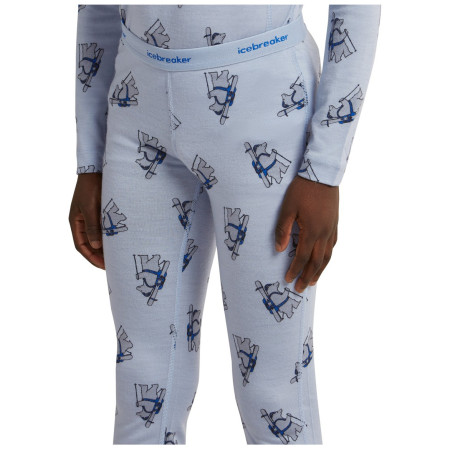 Calzoncillos funcionales para niños Icebreaker Kids M 200 Oasis Leggings Bear Tour AOP