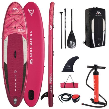 Tabla de surf de pala Aqua Marina Coral 10‘2