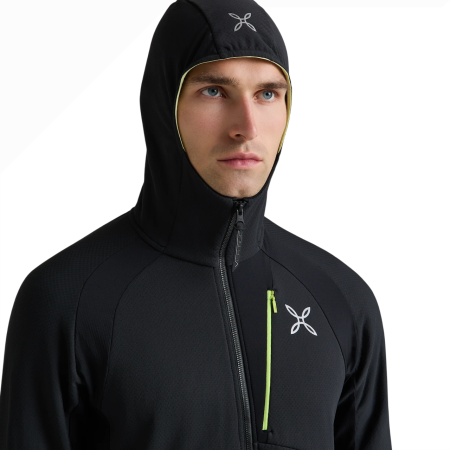 Sudadera funcional de hombre Montura Vertigo Octa Hooded Maglia