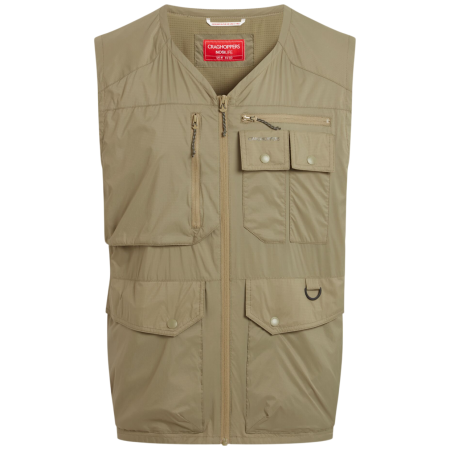 Chaleco de hombre Craghoppers NosiLife Sebou Gilet khaki Cardamon