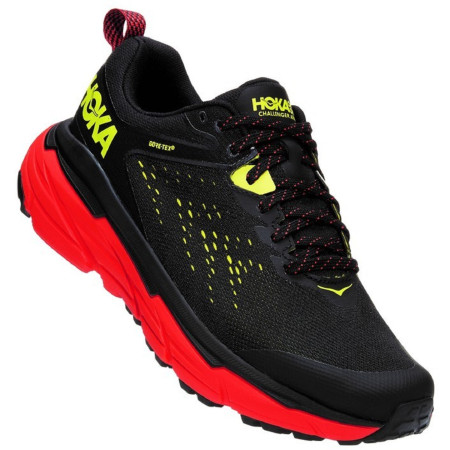 Zapatillas de carrera para hombre Hoka Challenger Atr 6 Gtx negro/naranja Black/GreenSheen