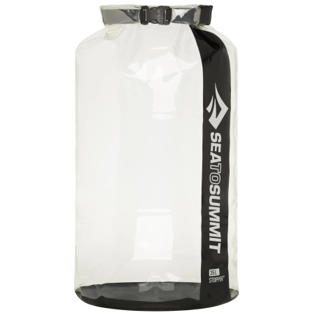 Bolsa estanca Sea to Summit Stopper Clear Dry Bag 35L negro Black