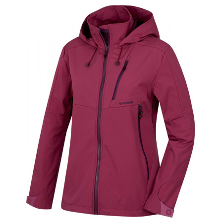 Chaqueta de mujer Husky Sauri L 2021 burdeos