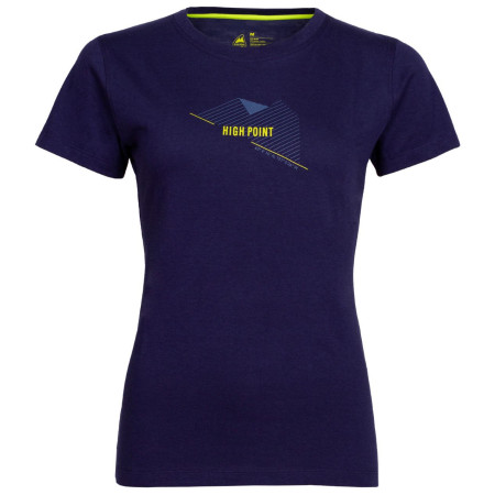 Camiseta funcional de mujer High Point Atlas Lady T-shirt azul oscuro Dark Blue