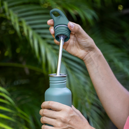 Botella para niños Klean Kanteen Kid Classic Narrow 12oz (w/Flip Seal Sport Cap)