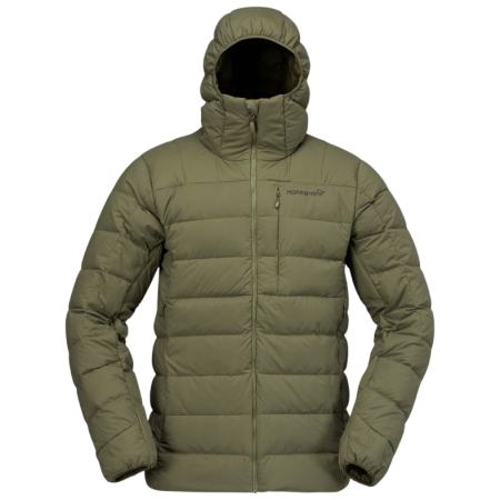 Chaqueta de plumón para hombre Norrona femund down700 Zip Hood oliva Olive Night