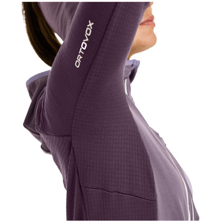 Sudadera de mujer Ortovox Fleece Grid Hoody W