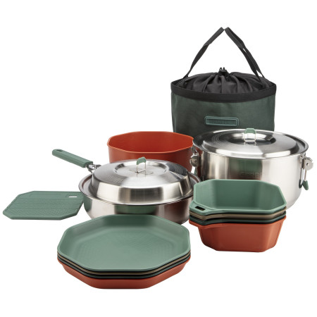 Vajilla Gerber Compleat Cook Set rojo