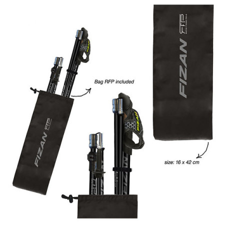 Bastones de carrera de senderos Fizan RFP Trail/NW