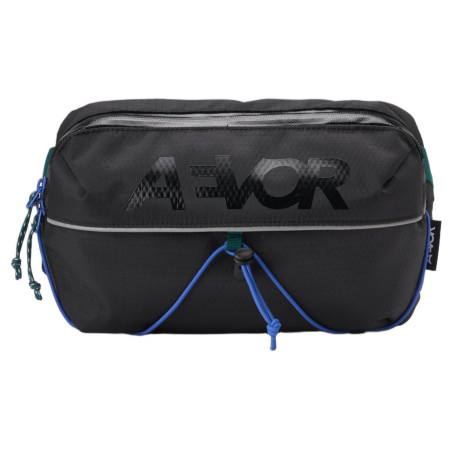 Alforja Aevor Bar Bag negro/azul Proof Dual Dip Aqua Drift