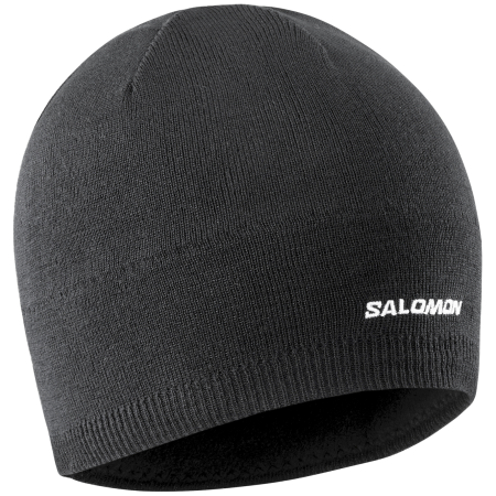 Gorro Salomon Salomon negro DEEP BLACK