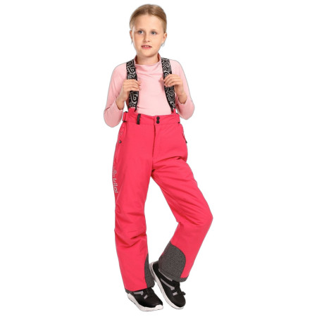 Pantalones de esquí para niños Kilpi Mimas-J PNK rosa PNK