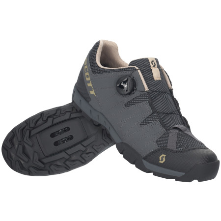 Zapatillas de ciclismo para hombre Scott Sport Trail Boa gris DarkGray/DarkBeige