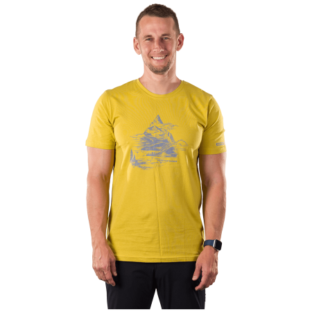 Camiseta de hombre Northfinder Bened amarillo žlutá