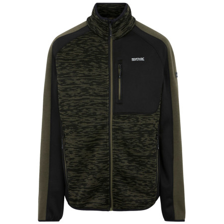 Sudadera de hombre Regatta Oakar verde OliveNgt/Blk