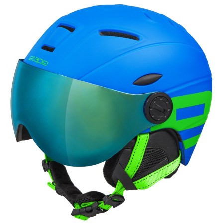 Casco de esquí para niños Etape Rider Pro azul/verde Blue/GreenMat