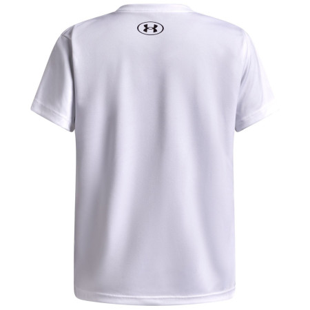 Camiseta funcional para niños Under Armour Tech Armour Graphic SS White