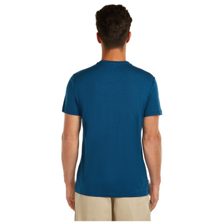 Camiseta de hombre Icebreaker Men Merino 150 Tech Lite SS Tee The Peaks