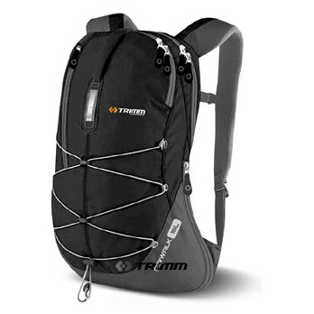 Mochila Trimm Airwalk 16l negro/gris