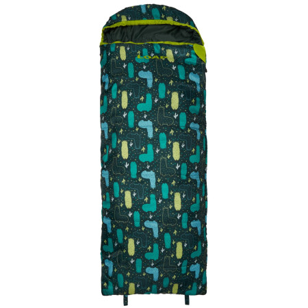 Saco de dormir para niños Loap Boston Lama verde Green