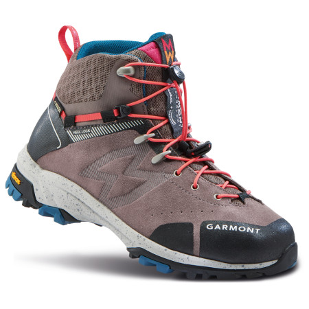 Calzado de mujer Garmont G-Trail Mid GTX WMS gris Grey/Pink