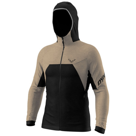 Chaqueta de hombre Dynafit Tour Wool Thermal M Hoody negro/marrón 5491 - fallen rock/0910
