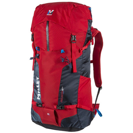 Mochila de senderismo Millet Prolighter 60+20 rojo/gris Rouge/Indian