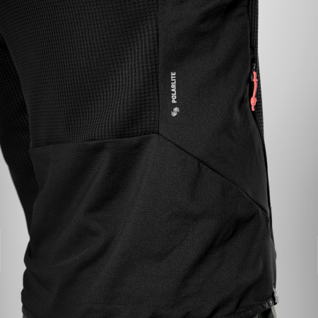 Sudadera funcional de hombre Salewa Puez Waffle Hyb Pl Jacket M