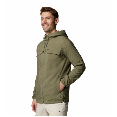 Cortavientos de hombre Columbia Skien Valley™ Hooded Long sleeve Shirt