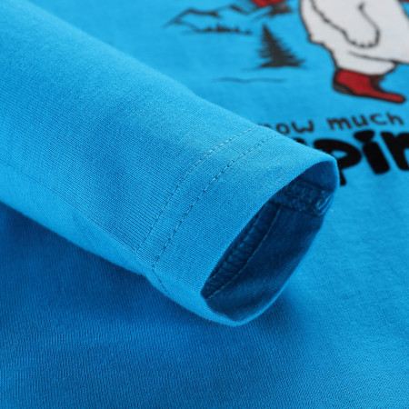 Camiseta para niños Alpine Pro Ecco 2 Blue