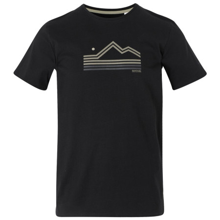 Camiseta de hombre Regatta Breezed V negro Black