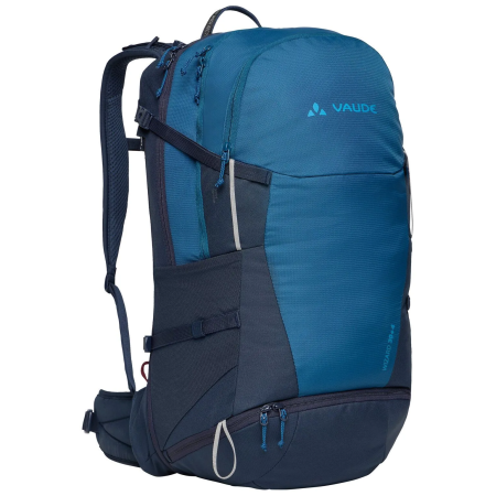Mochila de senderismo Vaude Wizard 30+4 azul oscuro baltic sea