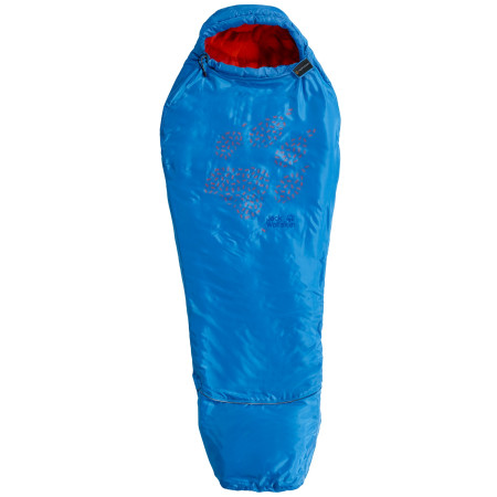Saco de dormir para niños Jack Wolfskin Grow Up Kids azul BrilliantBlue
