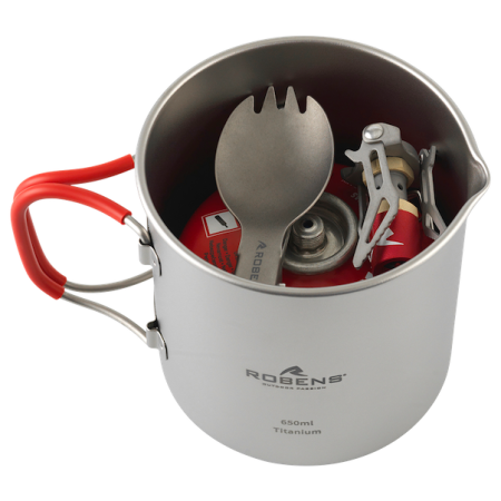 Hornillo de gas Robens Fire Wisp Solo Cook Set UL